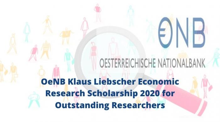 2020 Klaus Liebscher Economic Research Scholarship